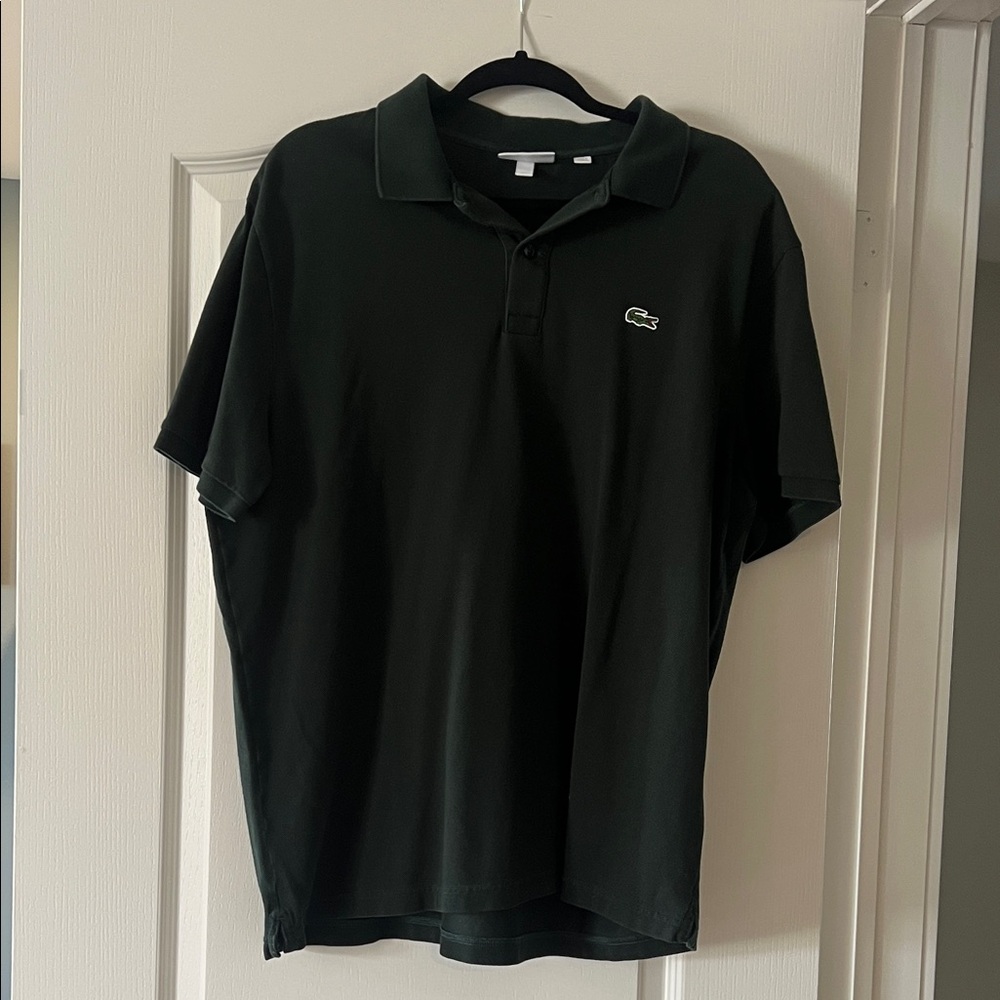 Lacoste Men's Forest Green Polo - Slim Fit